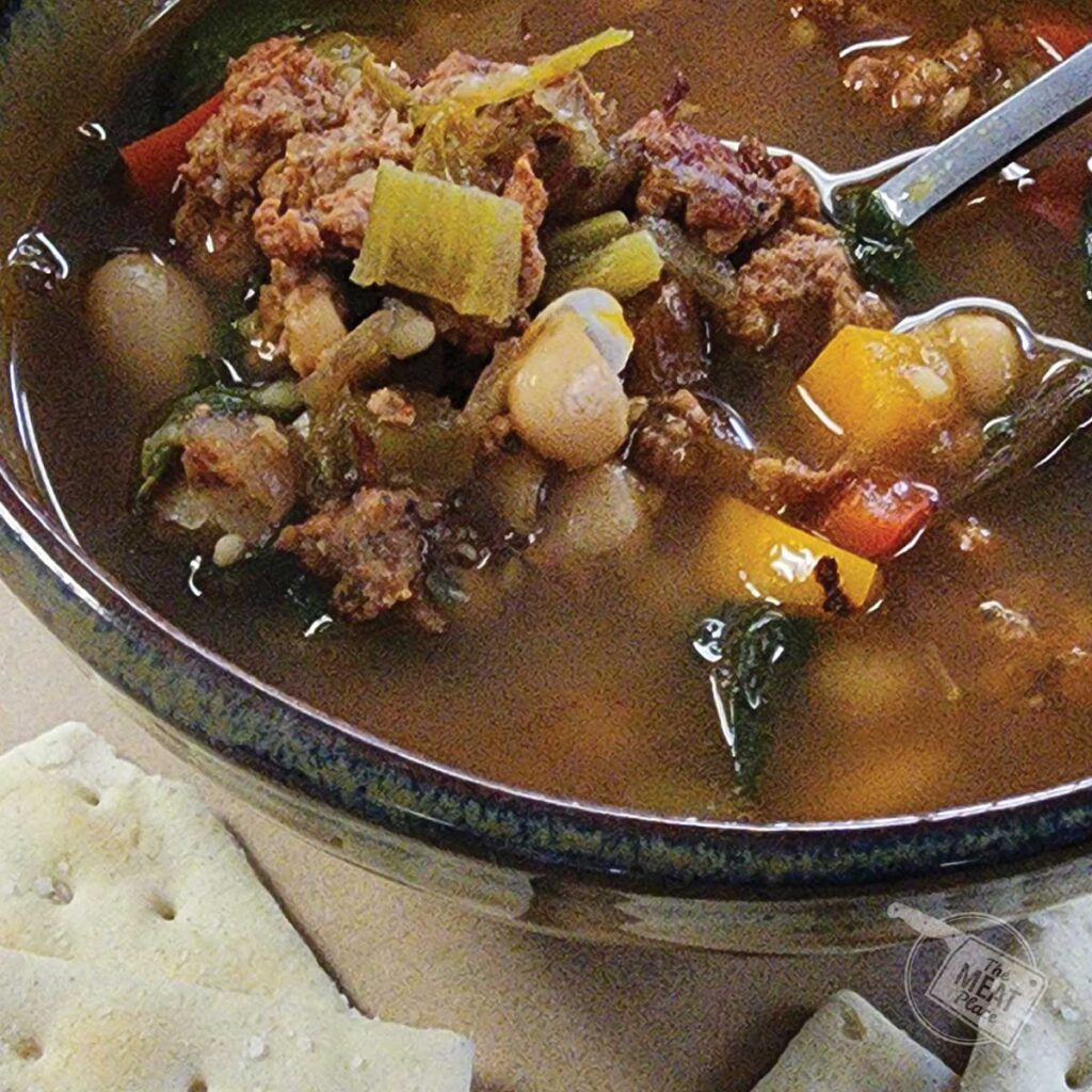 SpanishStyle White Bean & Chorizo Soup Hagbergs Meats